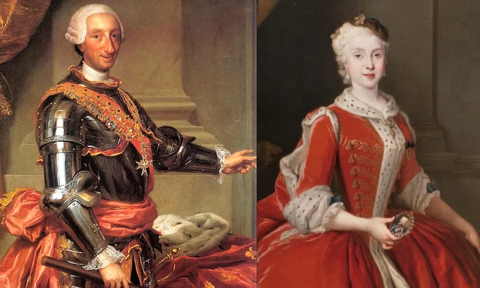 Regele Charles al III lea al Spaniei cu soția  foto   Profimedia jpg