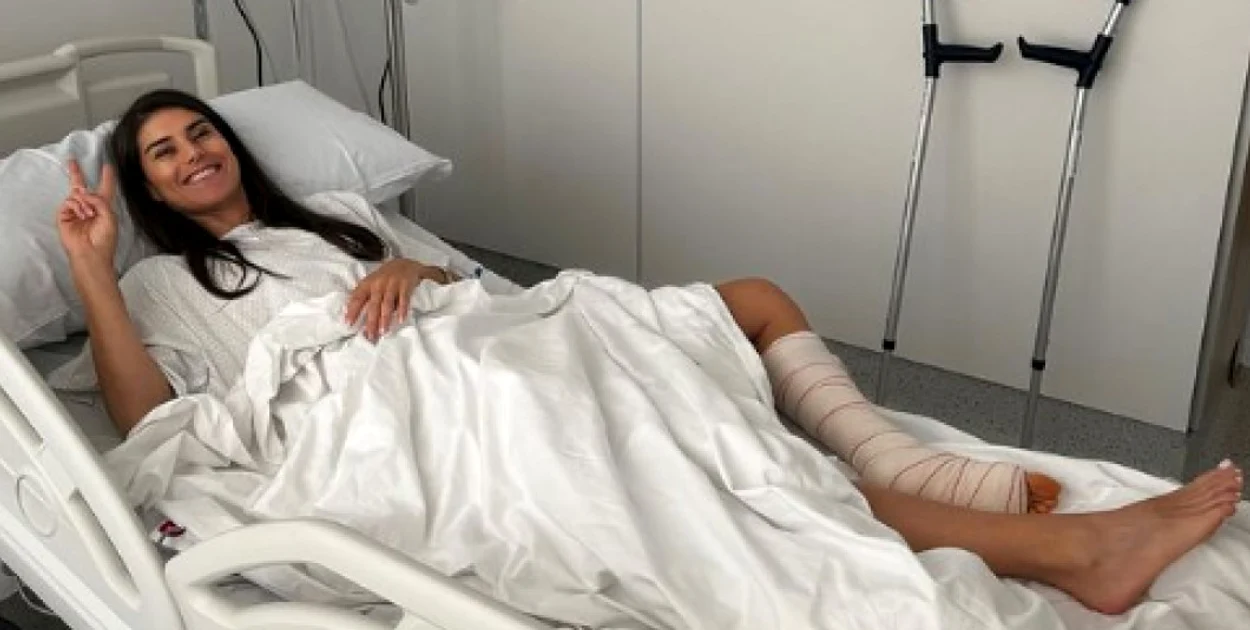 Sorana Cîrstea, nevoită să ia o pauză îndelungată, din cauza accidntării. Foto Instagram