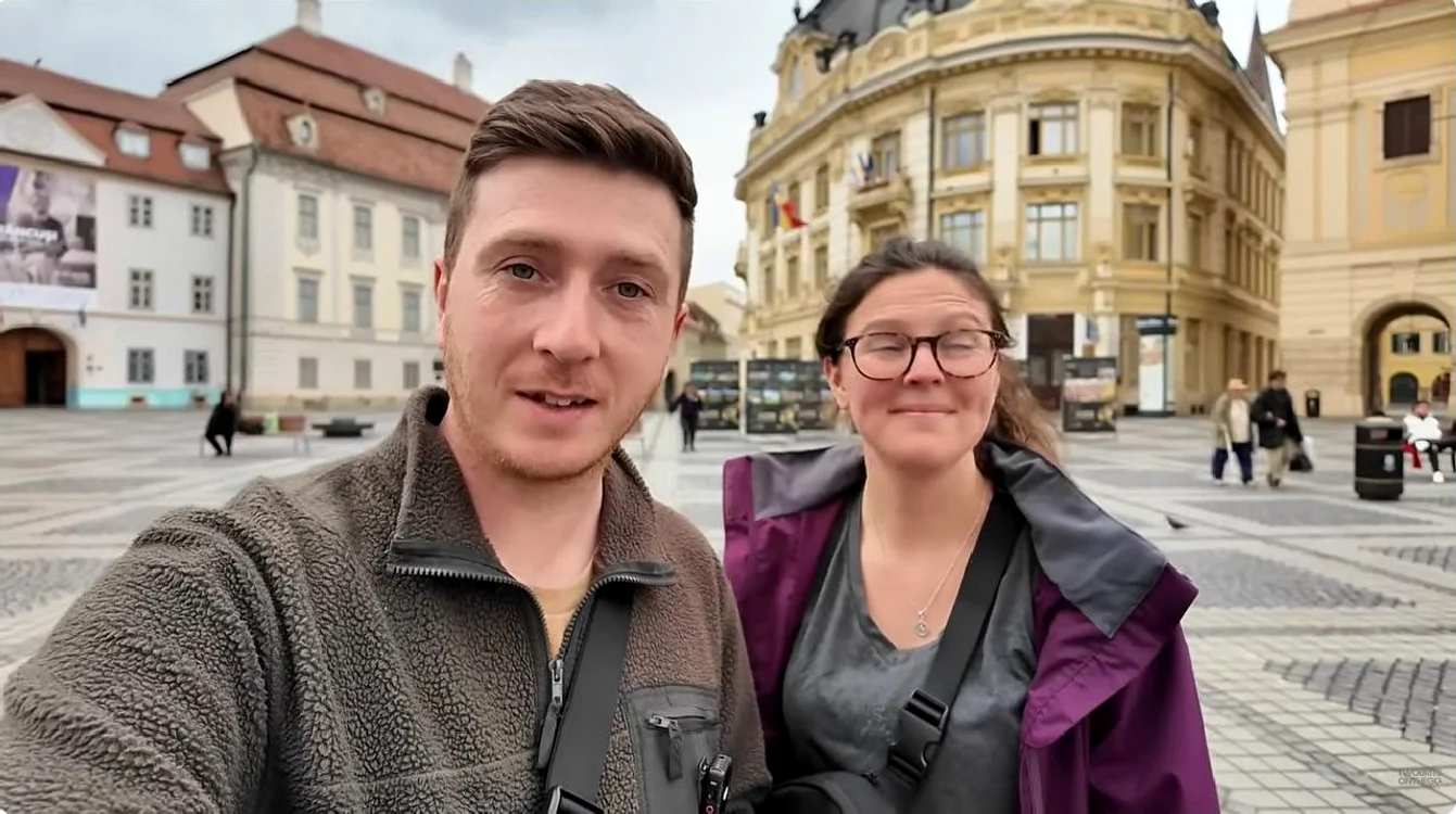 Callum și Sarah au petrecut aproape o săptămână în România FOTO YouTube