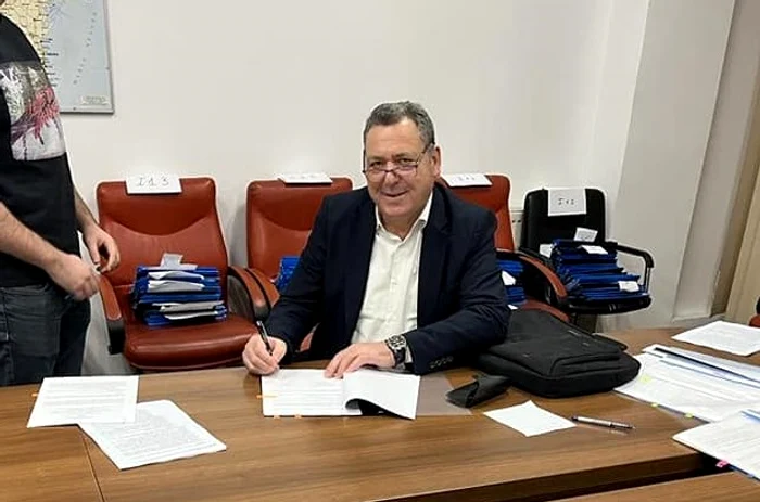 Dumitru Enache, primar Stejaru FOTO: Primăria Stejaru