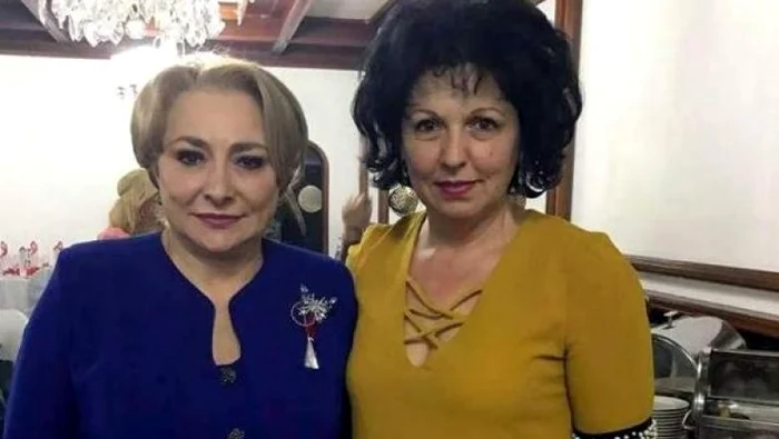Daniela Coța alături de Viorica Dăncilă Foto sportulsalajean.ro