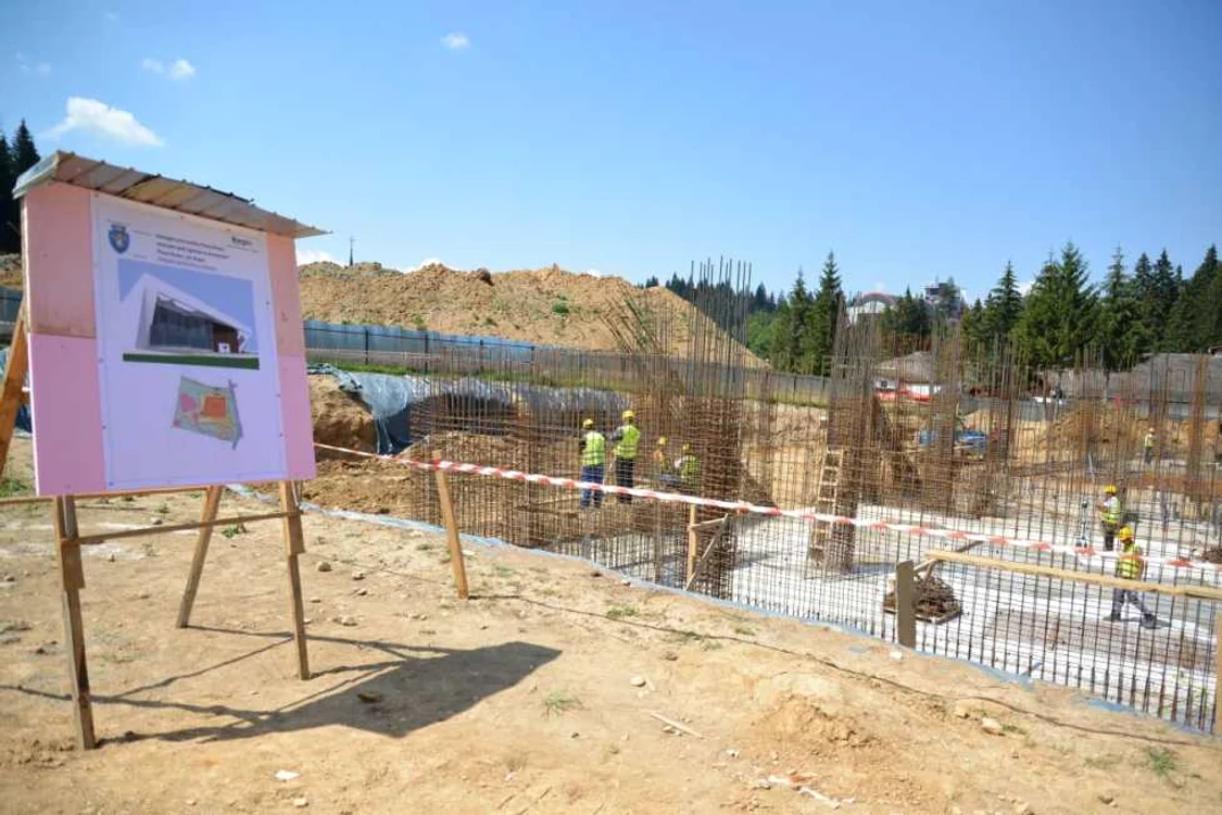 Lucrările au fost efectuate în proporţie de 30%. FOTOArhivă.