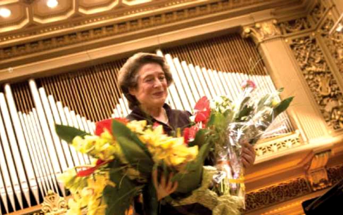 Pianista Elisabeth Leonskaja Foto: ILINA SCHILERU