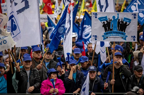 Protest împotriva sărăciei la Praga, 8 octombrie 2022 | Foto EPA EFE