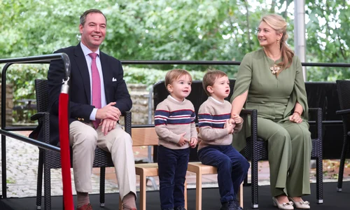 Marele Duce Guillaume de Luxemburg, Prințul François de Luxemburg, Prințul Charles de Luxemburg, Marea Ducesă Stephanie de Luxemburg, GettyImages (1) jpg