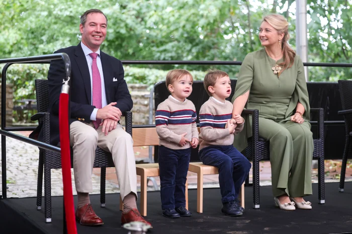 Marele Duce Guillaume de Luxemburg, Prințul François de Luxemburg, Prințul Charles de Luxemburg, Marea Ducesă Stephanie de Luxemburg, GettyImages (1) jpg