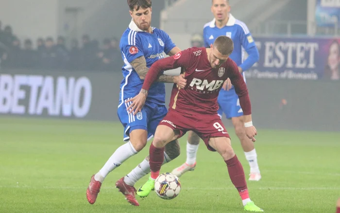 Daniel Bîrligea (dreapta), al doilea cel mai bun marcator al lui CFR Cluj (FOTO: Sportpictures)