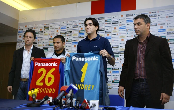 Portarul Andrey a fost la Steaua în 2007