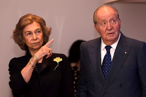 Regina Sofia si Regele Juan Carlos al Spaniei