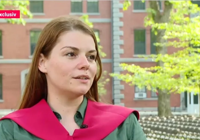 Oana Geambașu a absolvit cu master Harvard Medical School  FOTO:digi24.ro