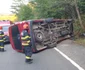 Accident la Merișor. Foto: ISU Hunedoara
