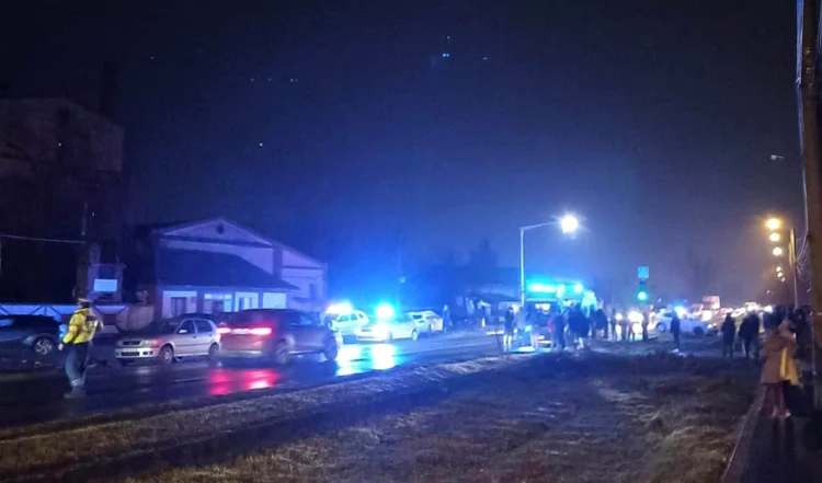 Accidentul de pe strada Polonă FOTO Tion