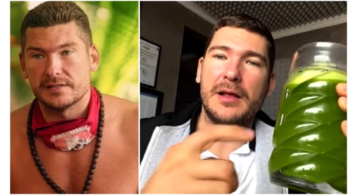 Sucul verde consuma de Călin Donca - Foto: colaj Click! 