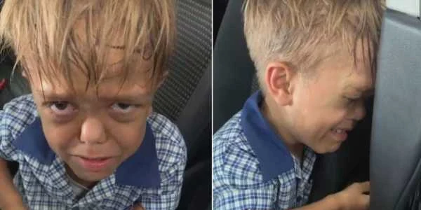 un copil de 9 ani a spus ca vrea sa moara dupa ce a fost victima bullying-ului foto captura video