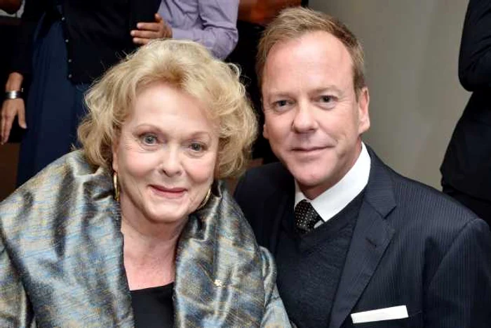 Shirley Douglas şi Kiefer Sutherland FOTO Getty Images