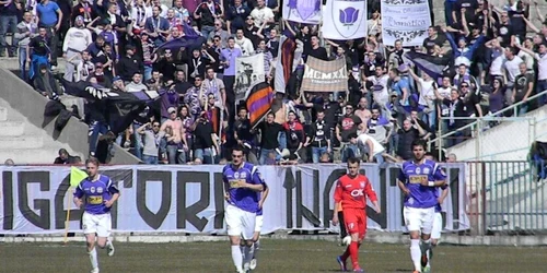 FC Bihor - Poli Timişoara 0-2. FOTO: www.politimisoara.com