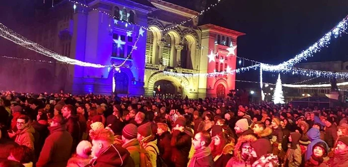 Revelion la Constanţa FOTO Călin Gavrilaş