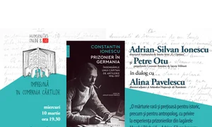 Dezbatere Humanitas: Despre „Prizonier în Germania Însemnările unui căpitan de artilerie, 1916–1917” de Constantin Ionescu jpeg