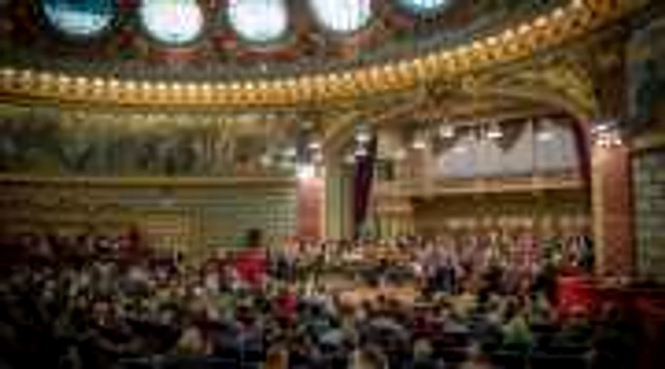 Orchestra şi Corul Filarmonicii George Enescu, dirijor Mark Mast FOTO Romica Zaharia