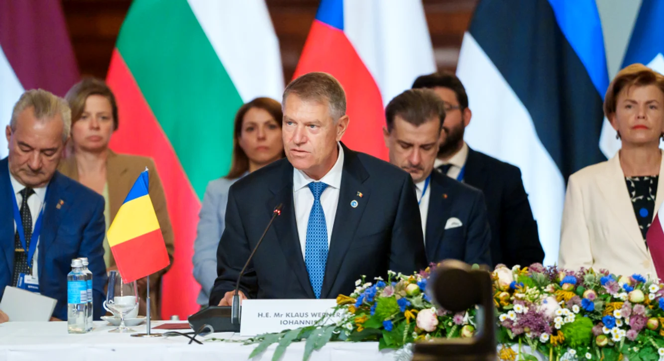 Klaus Iohannis prezidează Summitul Formatului București 9. FOTO presidency.ro