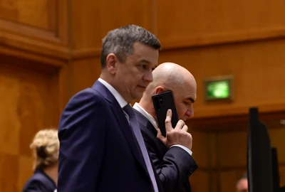 Dezbaterea și votul bugetului de stat pe 2026 în ședința comună a Parlamentului. FOTO Inquam Photos / Octav Ganea