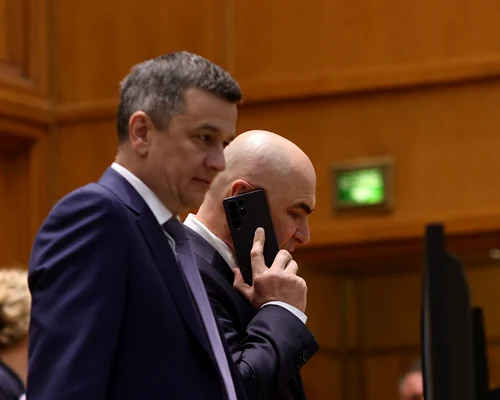 Dezbaterea și votul bugetului de stat pe 2026 în ședința comună a Parlamentului. FOTO Inquam Photos / Octav Ganea