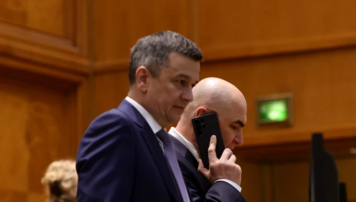 Dezbaterea și votul bugetului de stat pe 2026 în ședința comună a Parlamentului. FOTO Inquam Photos / Octav Ganea