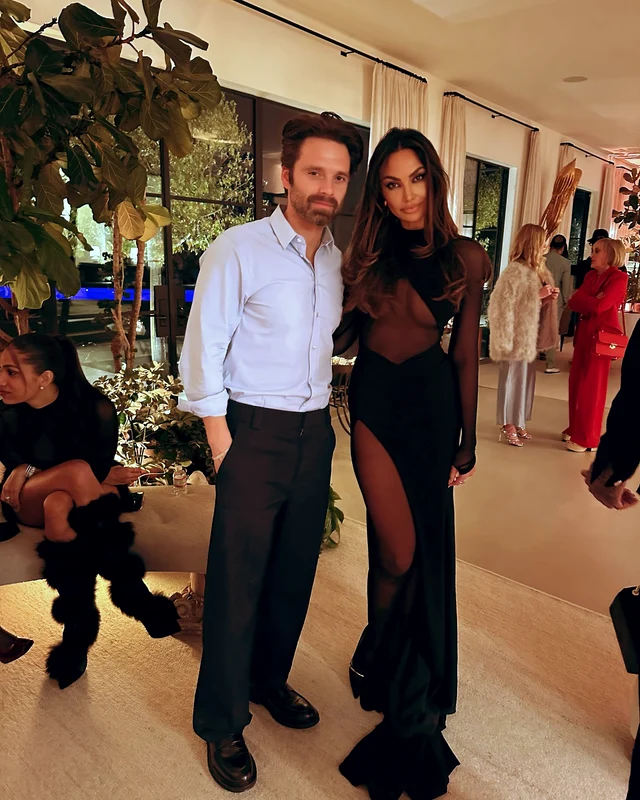 Sebastian Stan și Mădălina Ghenea la petrecerea dată de Anastasia Soare dată în LA   Instagram jpg