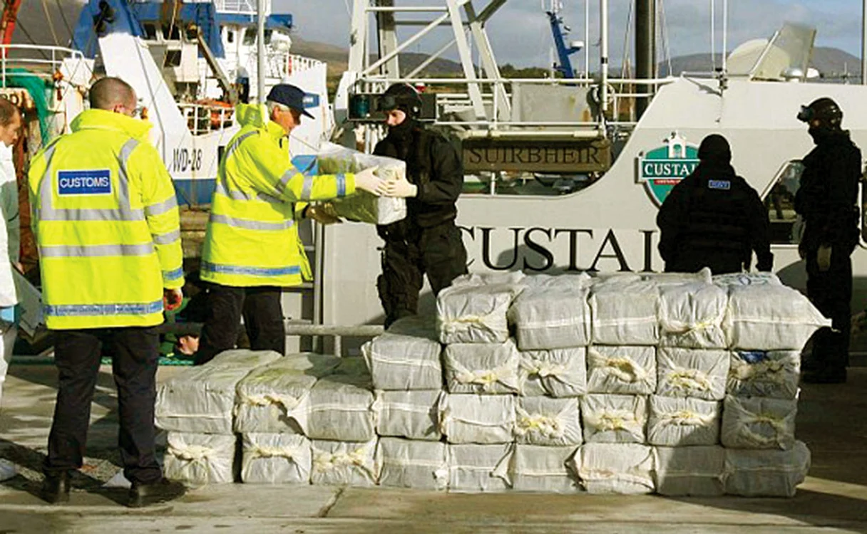 Din iahtul său au fost confiscate 1.500 de kilograme de cocaină