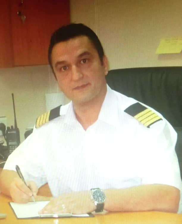 Comandatul erou - Marius Manuel Rădulescu - Foto Sindicatul Liber al Navigatorilor