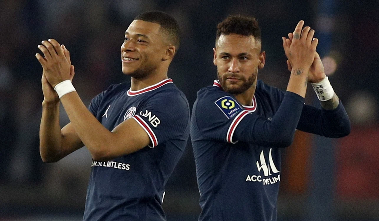  Neymar și Kylian Mbappé, două caractere tari de la PSG (FOTO: EPA)
