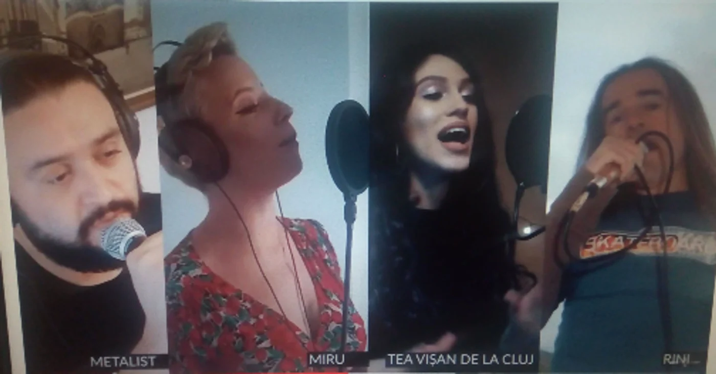 
    Artiștii au susținut un recital online, spre încântarea fanilor Foto Captură video  