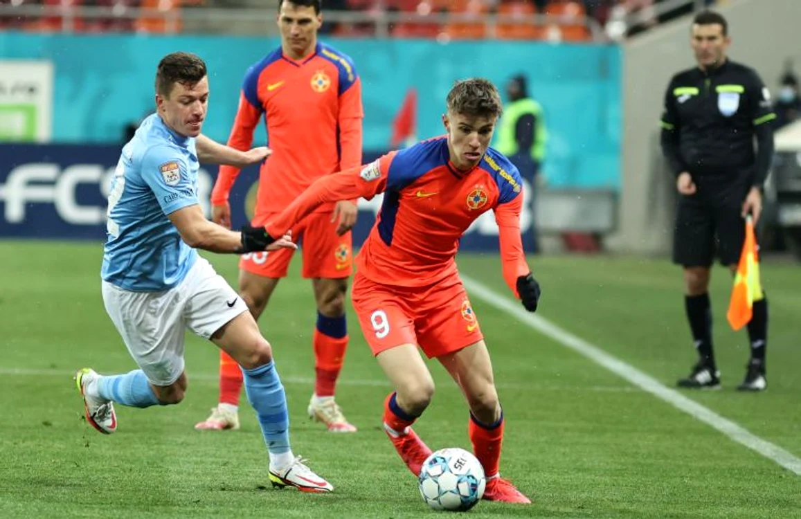 Octavian Popescu a adus victoria în fața celor de la FC Voluntari (FOTO: Mediafax)