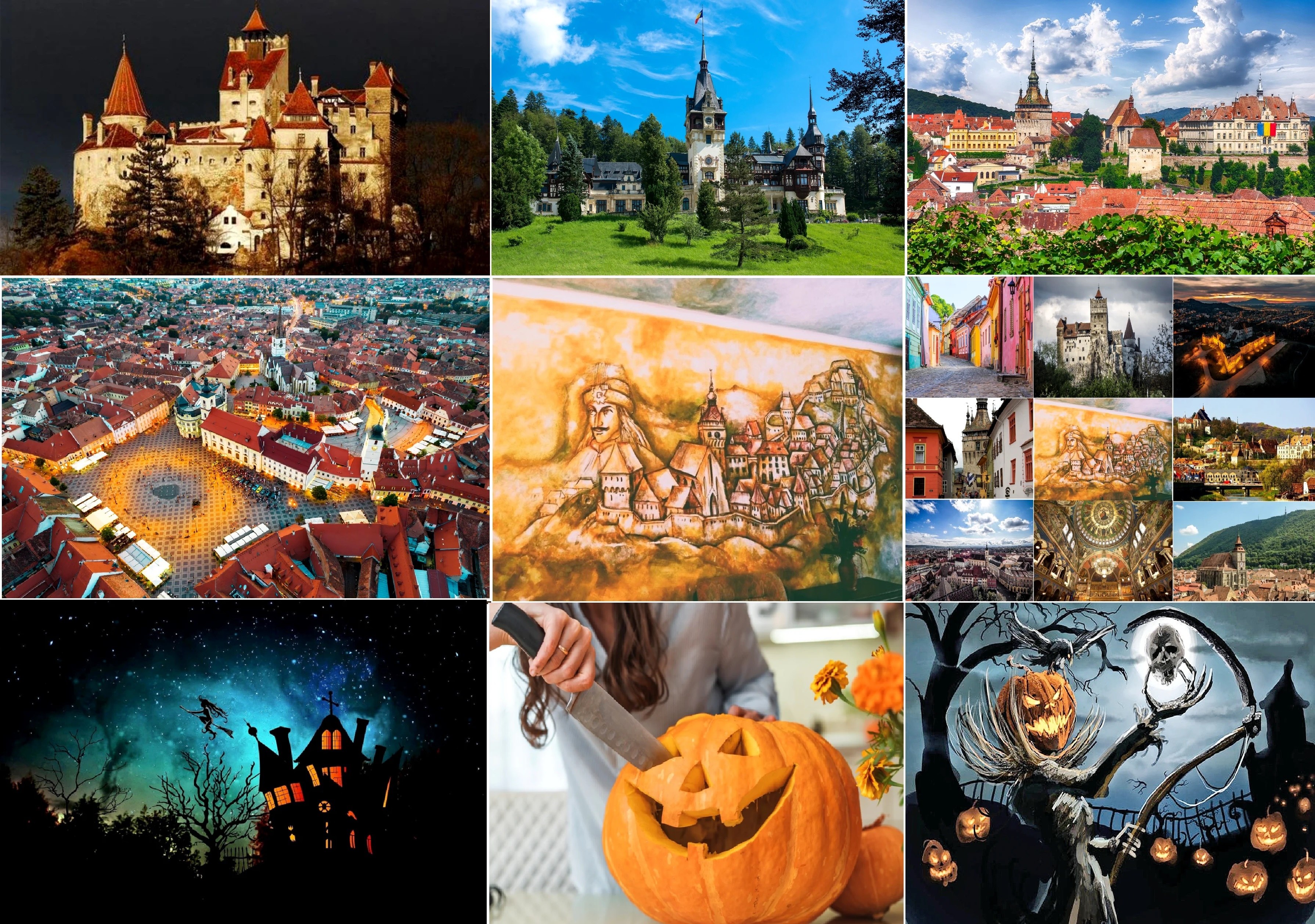 România, destinație de Halloween. Publicația Elle descrie itinerariul din Transilvania, de la Brașov, la Sibiu și la Mureș România, destinație de Halloween. Publicația Elle descrie itinerariul din Transilvania, de la Brașov, la Sibiu și la Mureș