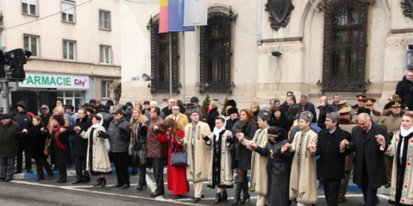Ziua Unirii Principatelor Române a fost sărbătorită în centrul Craiovei 