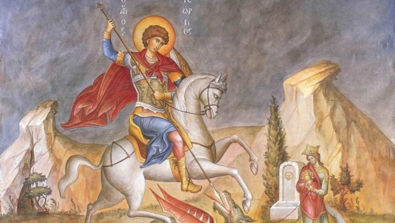 Sfântul Gheorghe este sărbătorit anul acesta la data de 25 aprilie 