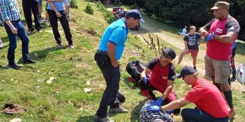 Tragedie în Masivul Parâng foto primăria Petroşani
