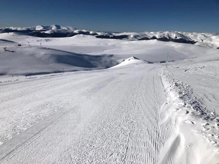 Cum arata pârtia noua inaugurata la Sinaia