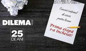 S a încheiat prima etapă a Concursului Dilema veche pentru liceeni jpeg