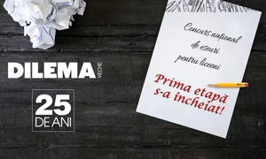 S a încheiat prima etapă a Concursului Dilema veche pentru liceeni jpeg