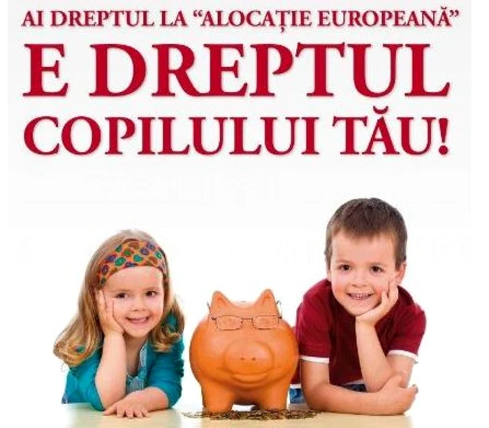 Alocaţia europeană e dreptul copilului tău FOTO: adevarul.es