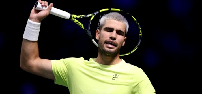 Carlos Alcaraz rezistă grue sub presiune   FOTO EPA