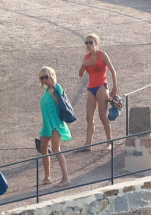 Brigitte Macron's summer holidays jpeg