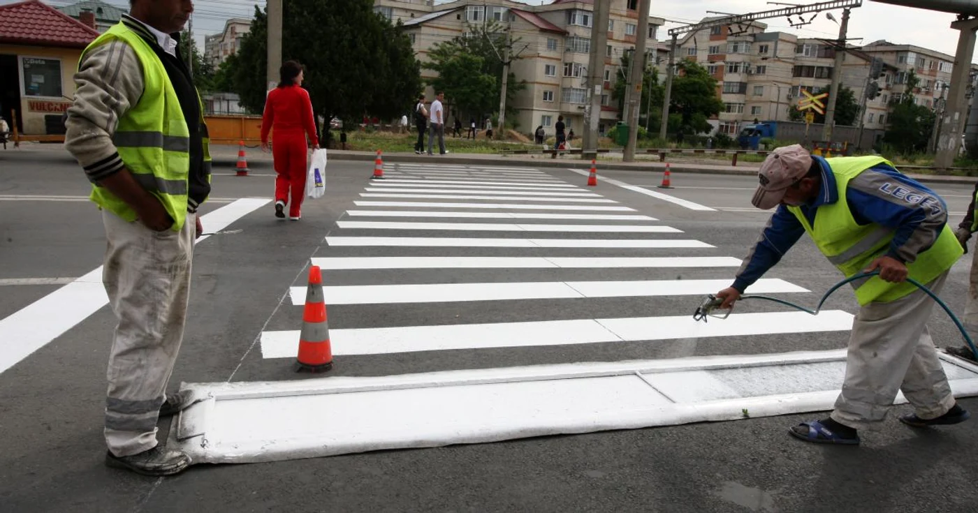 Trecerile pentru pietoni au un aspect nou