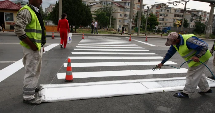 Trecerile pentru pietoni au un aspect nou