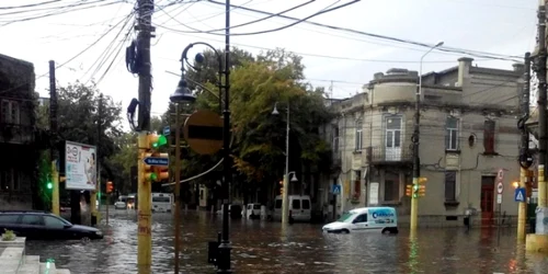 Inundaţii ploaie vijelie furtună ploi vânt Constanţa Sursa foto ISU Dobrogea