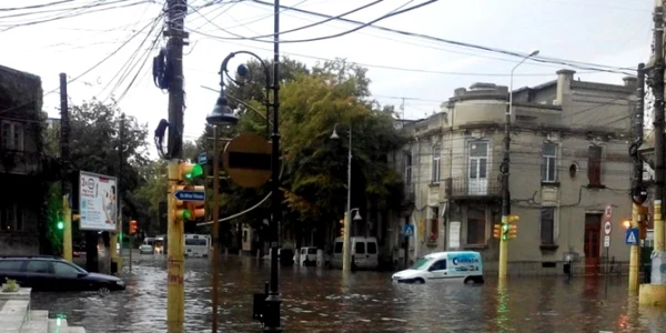 Inundaţii ploaie vijelie furtună ploi vânt Constanţa Sursa foto ISU Dobrogea