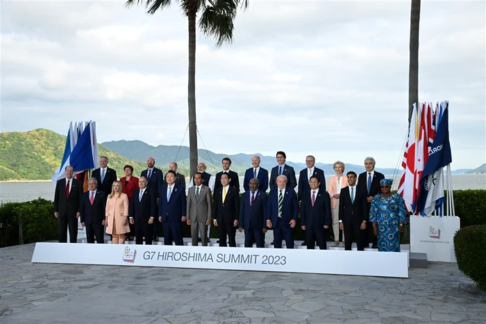 Liderii G7 și ai altor țări s-au reunit la Hiroshima pentru un summit de trei zile FOTO EPA-EFE