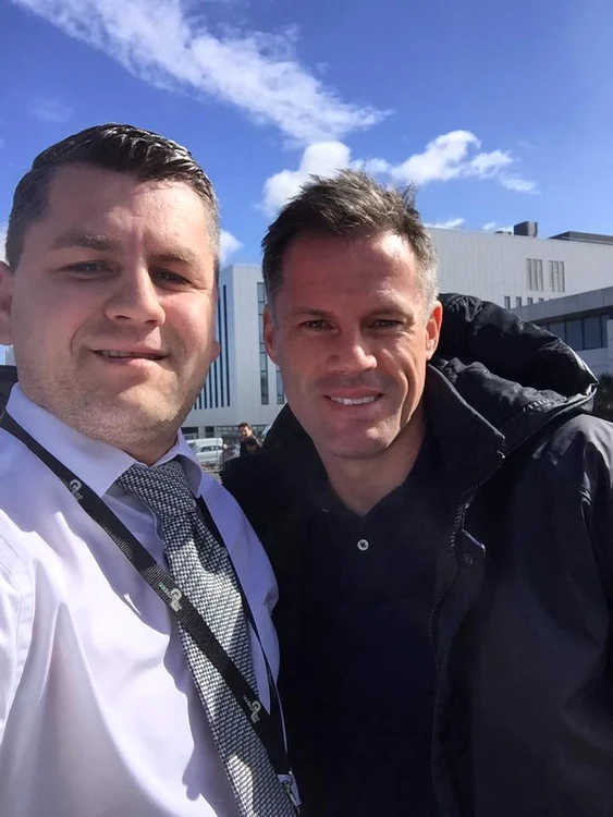 Alături de Jamie Carragher, fost fundaş de fier la FC Liverpool