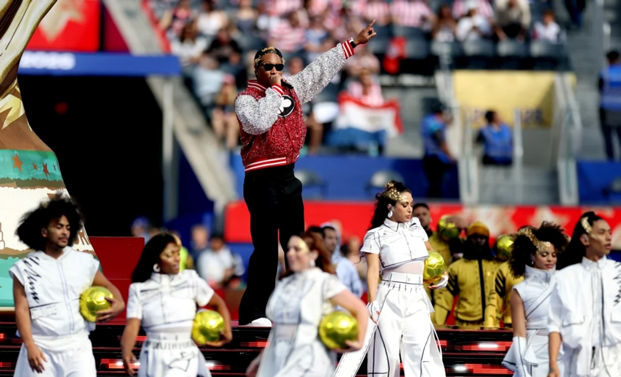 Rapperul american Future a cântat la ceremonia de deschidere a CM de fotbal (Foto: EPAImages)